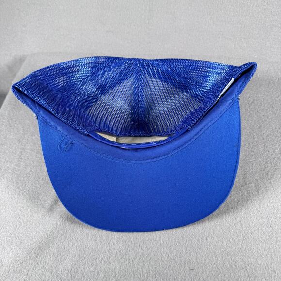 Vintage Alaska SUBBITCHEN WEATHER Hat Cap Snap Back Rope Blue Trucker Mesh 80s - Picture 7 of 9